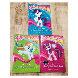 Lot of 3 My Little Pony Books Gm Berrow pbk